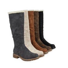 Warm Gefütterte Damen Stiefel