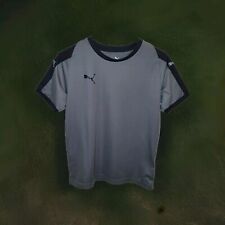 Puma Jungen Trainingsanzug Sportanzug T-shirt Hose Trikot Sport Grau 152