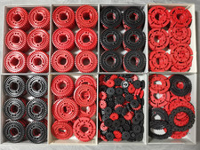 Fischertechnik Baukasten Zahnrad Zubehör Ersatzteile Konvolut ca. 4,23 Kg