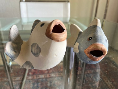 Fische töpferware keramik - 2, fische,töpferware-keramik