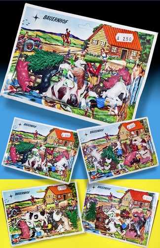 Bauernhof farm plastik figuren - farm,