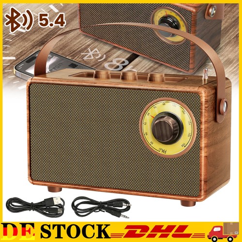 Retro bluetooth radio - retro,