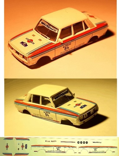 Wartburg rallye decal - wartburg,