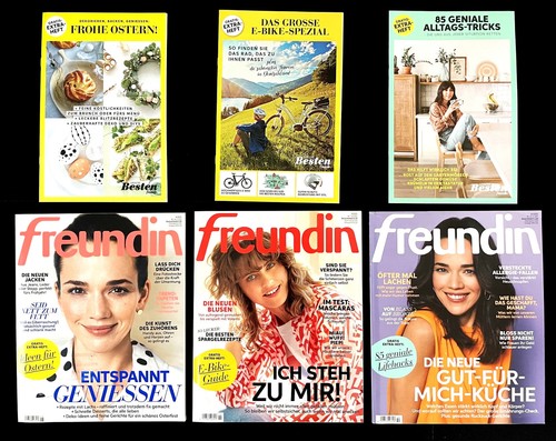 Freundin zeitschriften ausgabe - zeitschriften,