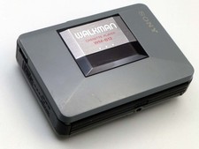 Sony WM-B12 Walkman, komplett gemacht, mit Bandsortenwahlschalter und Clip