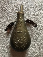 alte US Pulverflasche antik