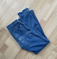 7 FOR MANKIND Damen 7/8 Stretch Jeans Blau W27