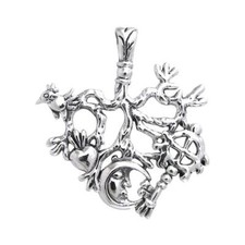 Cimaruta Hexe 925 Sterling