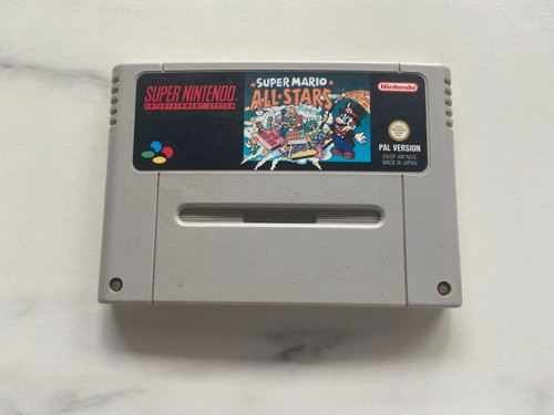 Super mario allstars snes - super,
