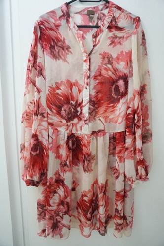 Chiffon boho tunika - h&m, volant