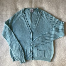 C.O.Twentynine* 100% Kaschmir Strickjacke Cardigan Gr. 36, Türkis/Hellblau grün 