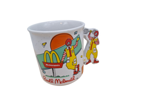 Ronald mcdonald tasse vintage - ronald,