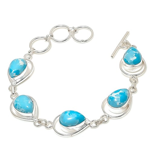 Blauer larimar edelstein - blauer,