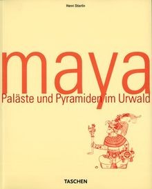 Maya paläste und - und, pyramiden