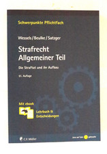 Strafrecht Allgemeiner Teil 51. Auflage