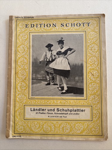 Alte klavier noten ländler - alte,