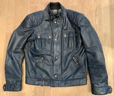 Belstaff S. ICON 1964 blouson, gewachste Baumwolle, schwarz, Größe 48 (Medium)
