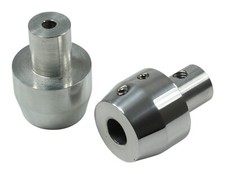 Blinkeradapter M10-Blinker - Alu poliert → Suzuki VS 1400 Intruder