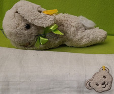 Steiff 5605/18 - Hase Floppy liegend sehr guter Zustand KF 22cm