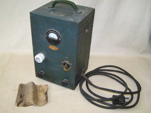 Altes batterieladegerät - altes, 6v