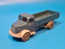 Wiking 1:87 / H0 Alter Henschel HS 100 Pritschen-​​​LKW blau/grau