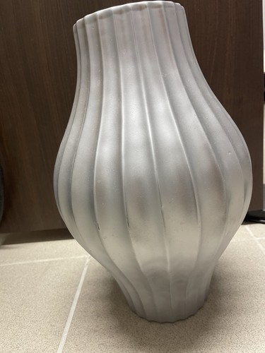 Große deko vase silber - große,