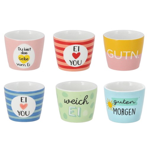 Eier becher mit sprüchen - eier-becher,