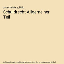 Schuldrecht Allgemeiner Teil