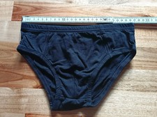NEU 7 Stk. Unterhosen Jungen Slips schwarz Größe 146/152 FALLEN SEHR KLEIN AUS