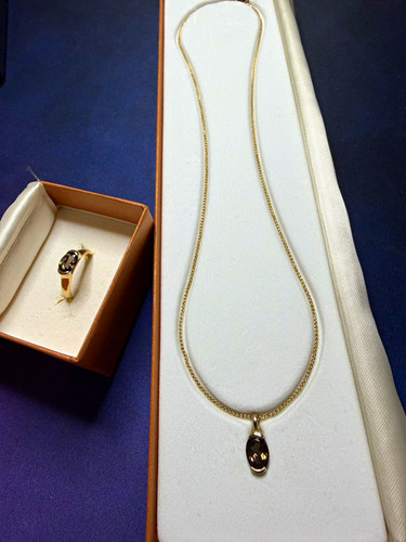 585 gold schmuckset kette - gold,