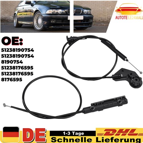 Motorhaubenseil für bmw - 2x,