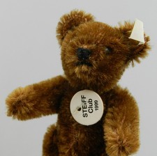 Steiff Tier Club Teddy Sammler Bär von 1999 mit Zertifikat - K1