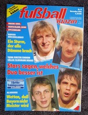Kicker Fußball Magazin Nr. 11 . November 1990