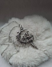 Halskette Anhänger Boho Ethno Vintage Gothic Rock Y2k Punk Alternativ Hexe Wich