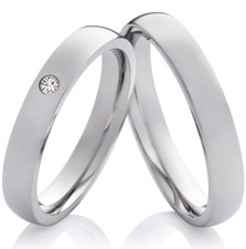 Schmale partnerringe eheringe - schmale,