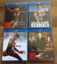 Blu ray DVD Sammlung Konvolut Horror Action Strangers Carpenter  Van Damme 18 St