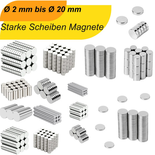 Neodym scheibenmagnete n38 n42 - scheibenmagnete,