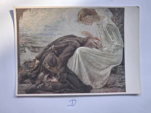 Alte postkarte heimkehr - alte,