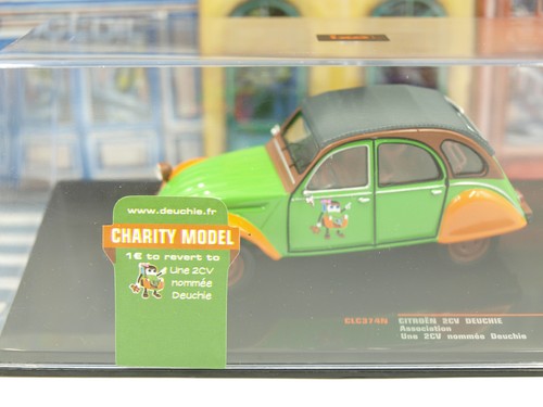 Ixo citroen 2cv orange - citroen,