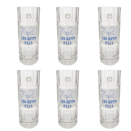 Jan kimm bierkrug glas krug - 6x,