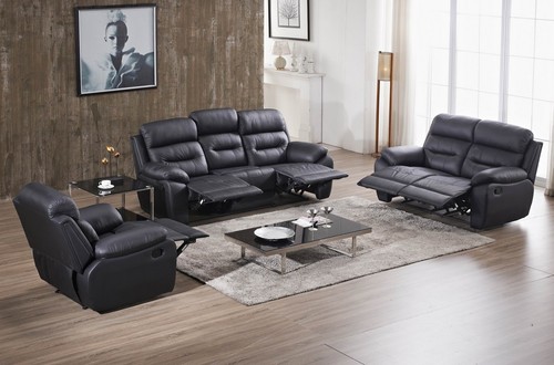 Ledergarnitur couch set - ledergarnitur, couch-set