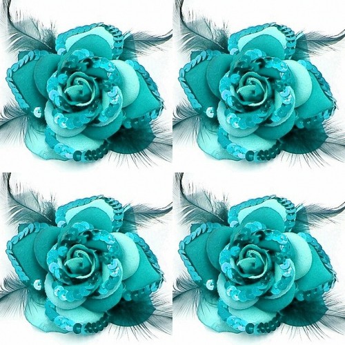 Haargummi ansteckblume - haargummi,