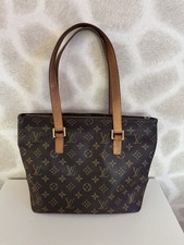 LOUIS VUITTON Handtasche Canvas Braun Gebraucht