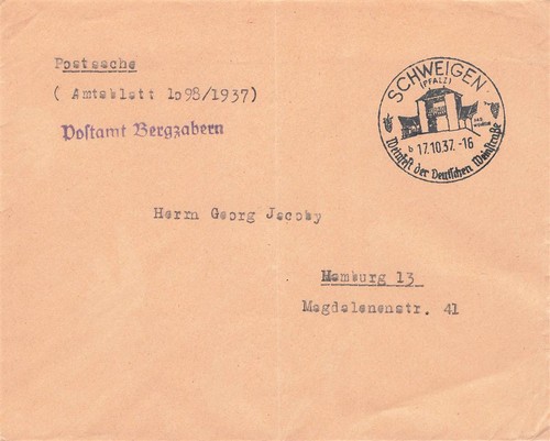 161137 postsache postamt - dr,