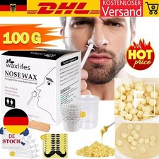 Nase Ohr Haarentfernung Wachs Kit Sticks Easy For Mens Nasenwachsstreifen Entfer