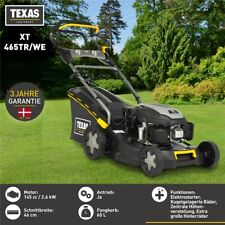 TEXAS Rasenmäher Benzin mit Antrieb Elektrostart Radantrieb XT465TR/E 4in1 46cm