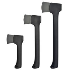 Mil-Tec Plus Axt keilförmig geschmiedet Axtkopf Stahl Nylongriff Outdoor Camping