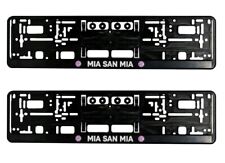 kennzeichenhalter auto MIA SAN