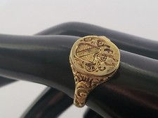 Vintage Wappenring 835 Silber