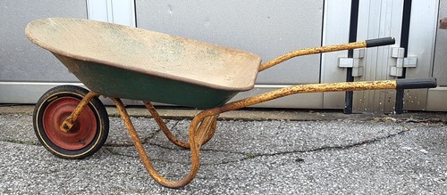 Schubkarre antik caretta - schubkarre,